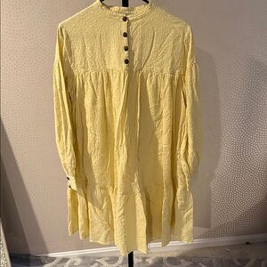 Pamela Love Yellow Mini Dress